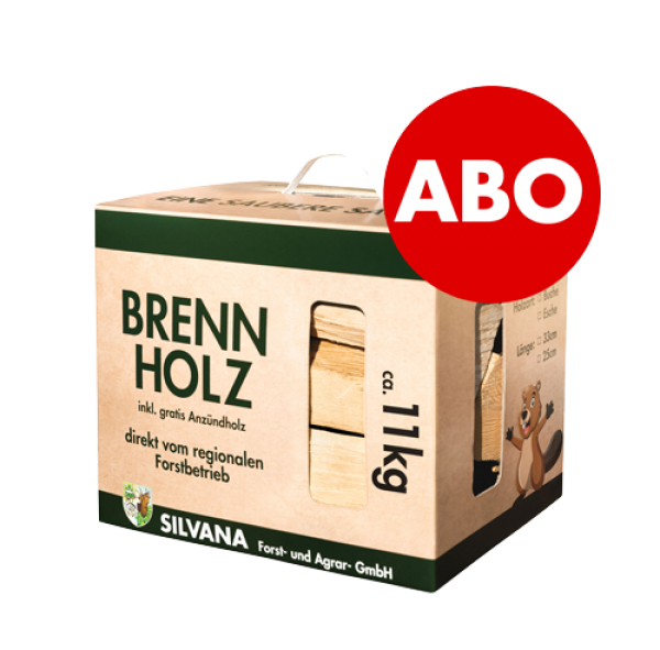 Brennholz Karton [ABO] Esche 25cm
